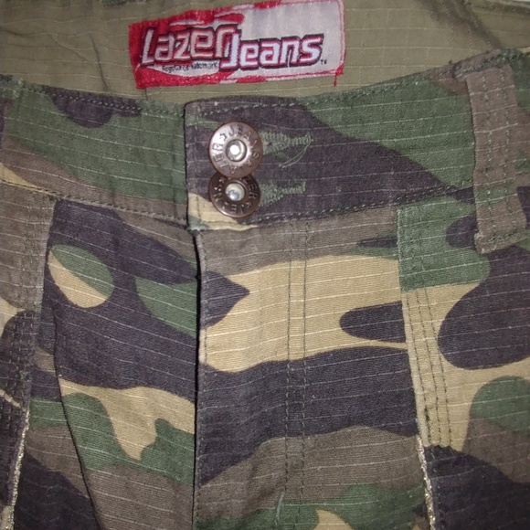 Lazer Jeans Butterfly Camouflage Cargo Pants - Picture 3 of 8
